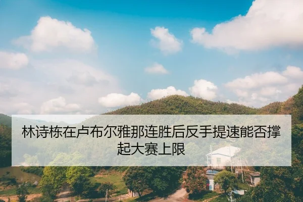 林诗栋在卢布尔雅那连胜后反手提速能否撑起大赛上限